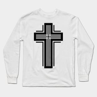 The cross is a symbol of the crucifixion of the Son of God for the sins of mankind. Long Sleeve T-Shirt